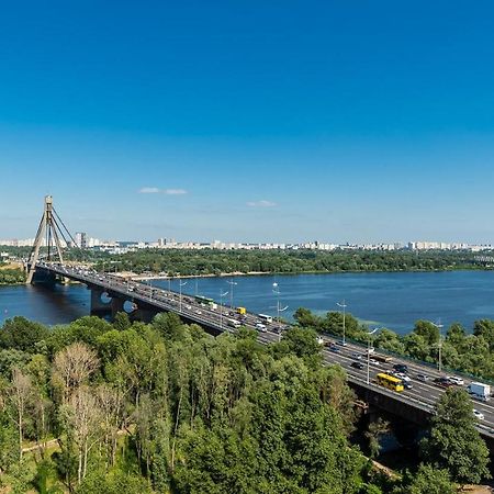 Apartments With Crazy Panoramic View Of The Dniepr Киев Экстерьер фото